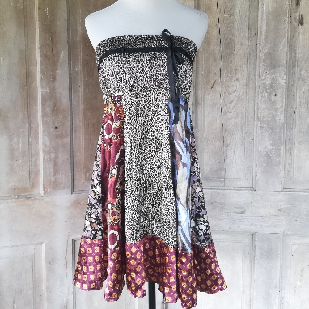 Multicolor Boho Skirt / Dress